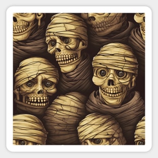 Halloween Monsters 17 - Mummy Sticker